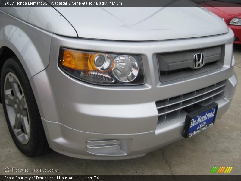 Alabaster Silver Metallic / Black/Titanium 2007 Honda Element SC