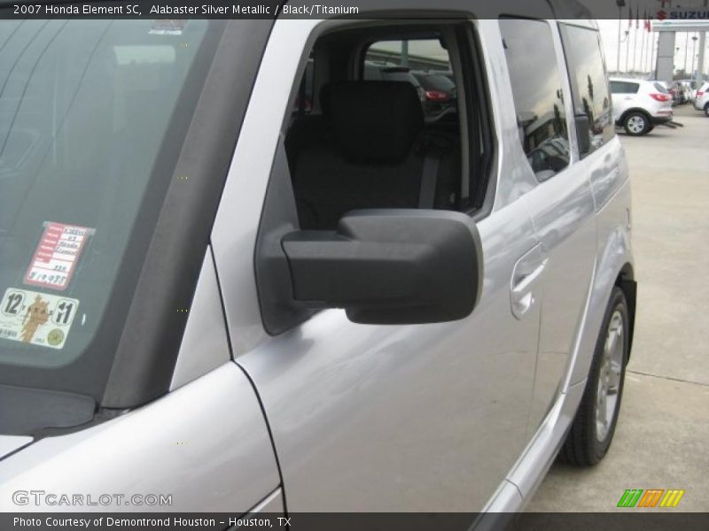 Alabaster Silver Metallic / Black/Titanium 2007 Honda Element SC