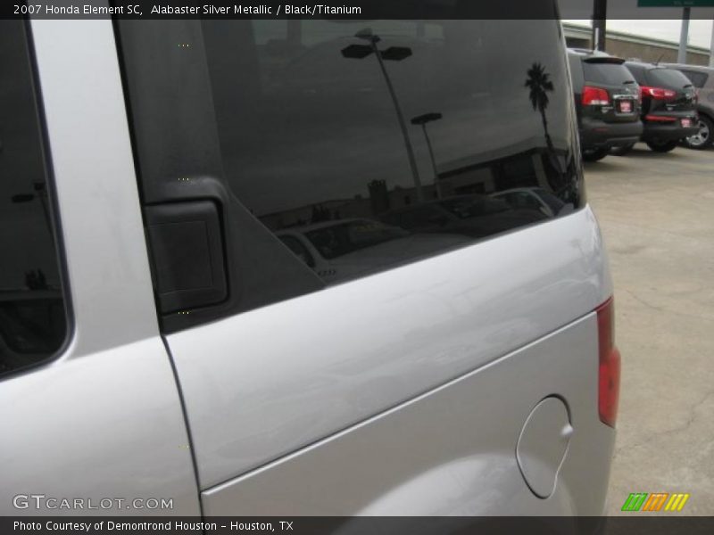 Alabaster Silver Metallic / Black/Titanium 2007 Honda Element SC