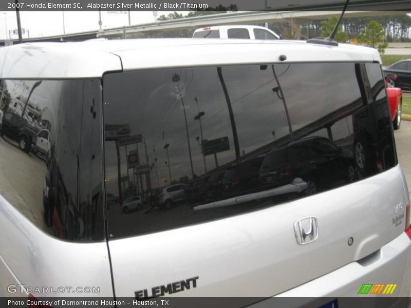 Alabaster Silver Metallic / Black/Titanium 2007 Honda Element SC