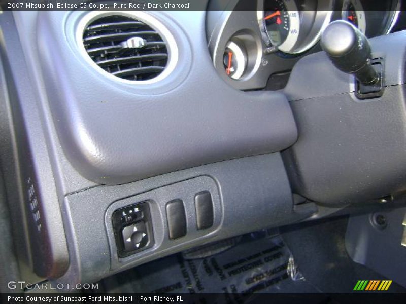 Pure Red / Dark Charcoal 2007 Mitsubishi Eclipse GS Coupe