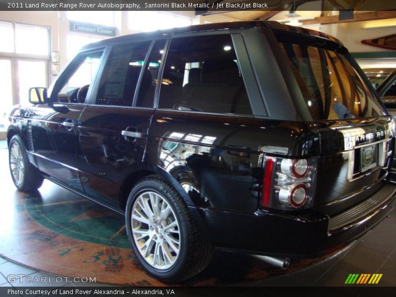 2011 Range Rover Autobiography Santorini Black Metallic