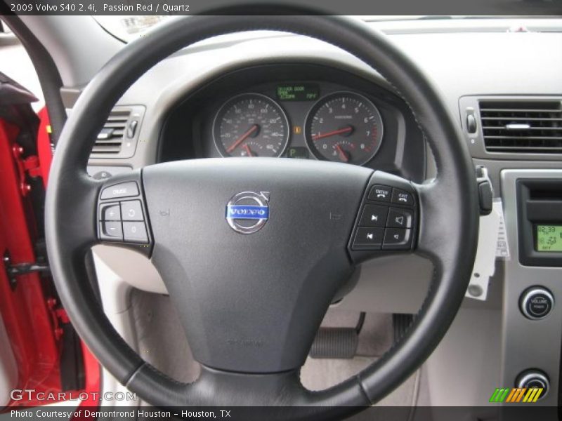 Passion Red / Quartz 2009 Volvo S40 2.4i