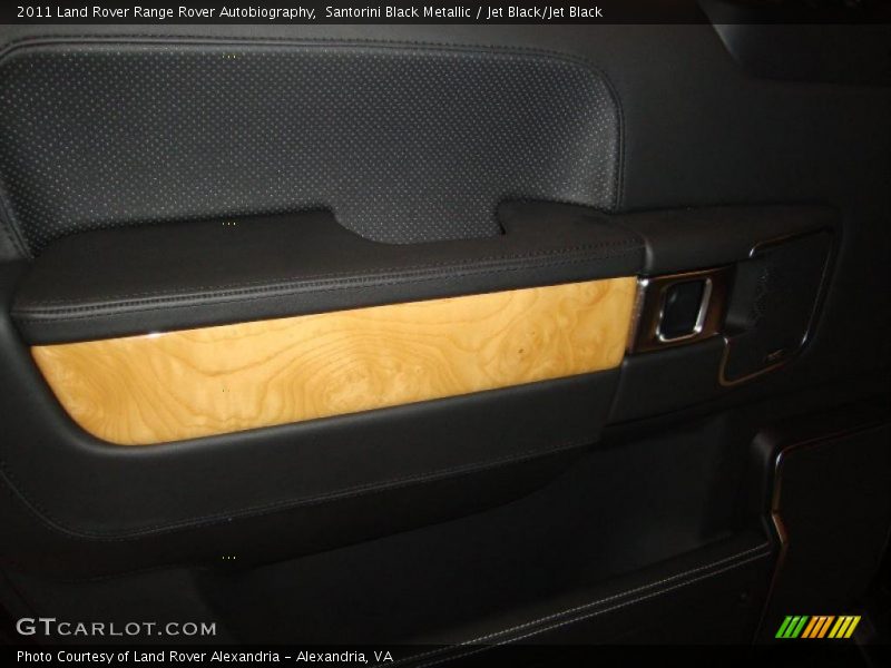 Santorini Black Metallic / Jet Black/Jet Black 2011 Land Rover Range Rover Autobiography