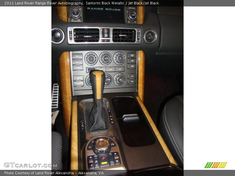 Controls of 2011 Range Rover Autobiography