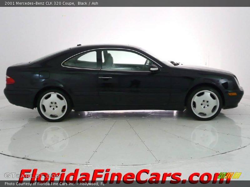 Black / Ash 2001 Mercedes-Benz CLK 320 Coupe