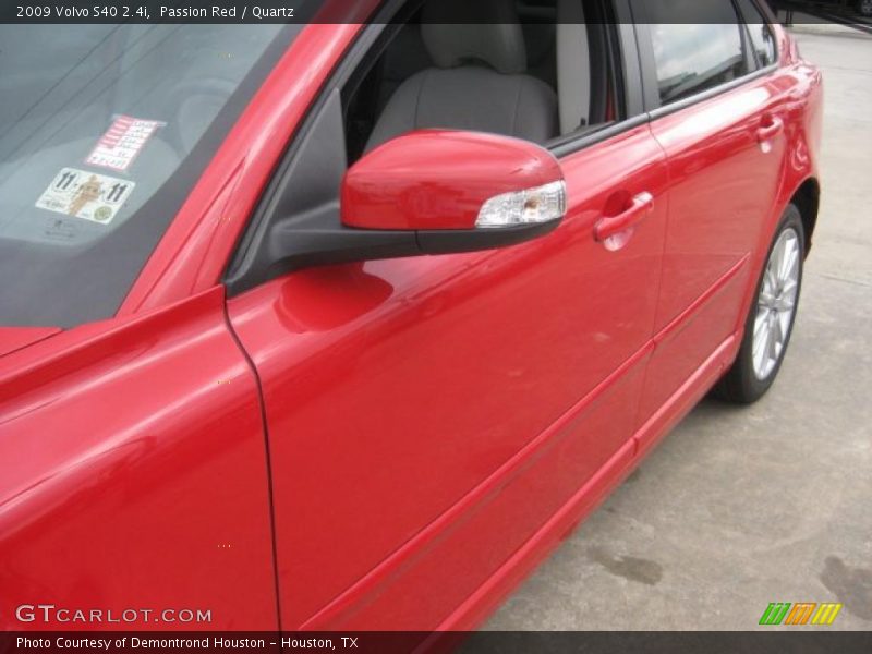 Passion Red / Quartz 2009 Volvo S40 2.4i