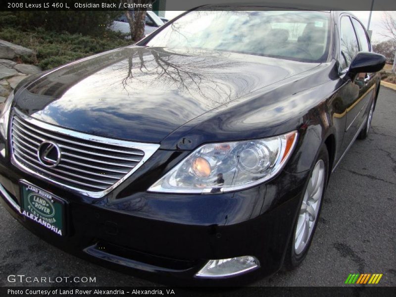 Obsidian Black / Cashmere 2008 Lexus LS 460 L
