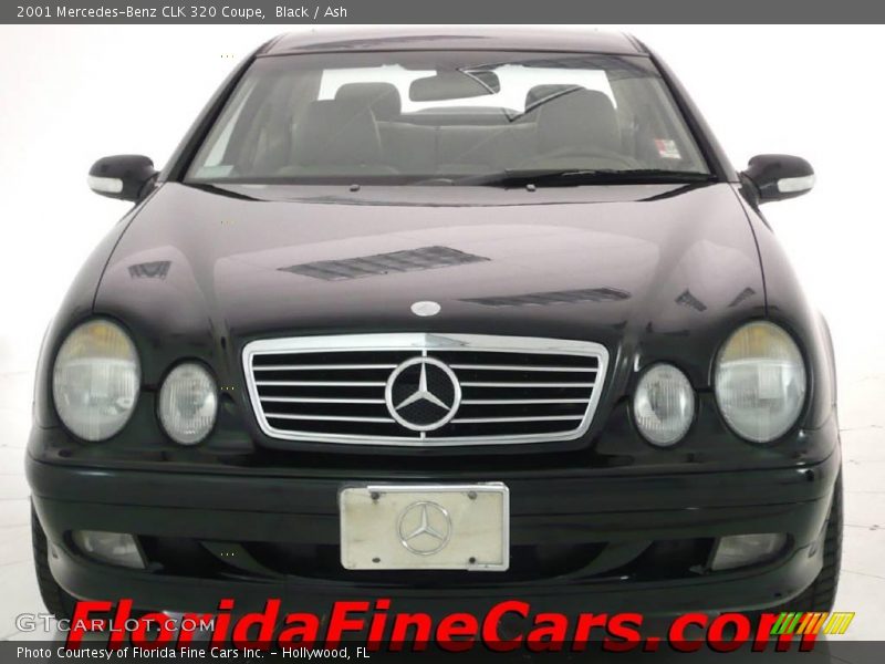 Black / Ash 2001 Mercedes-Benz CLK 320 Coupe