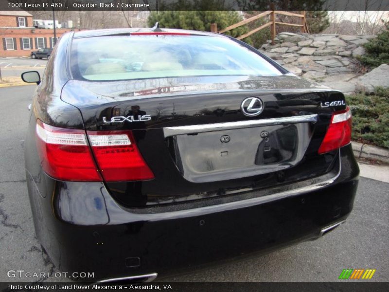 Obsidian Black / Cashmere 2008 Lexus LS 460 L