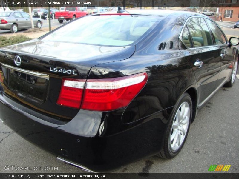 Obsidian Black / Cashmere 2008 Lexus LS 460 L