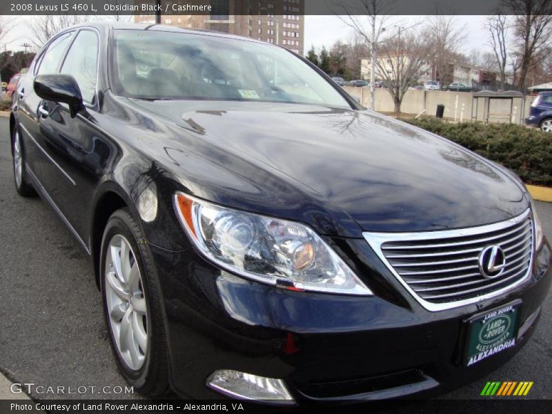 Obsidian Black / Cashmere 2008 Lexus LS 460 L
