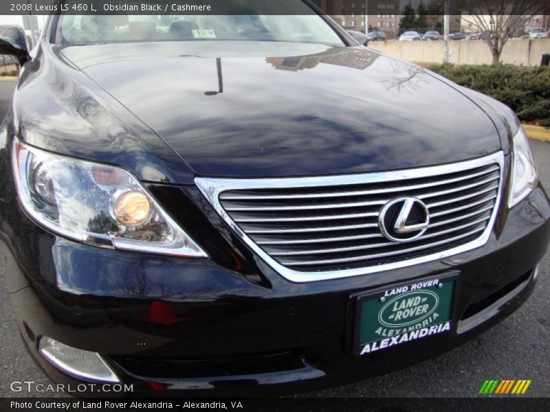 Obsidian Black / Cashmere 2008 Lexus LS 460 L
