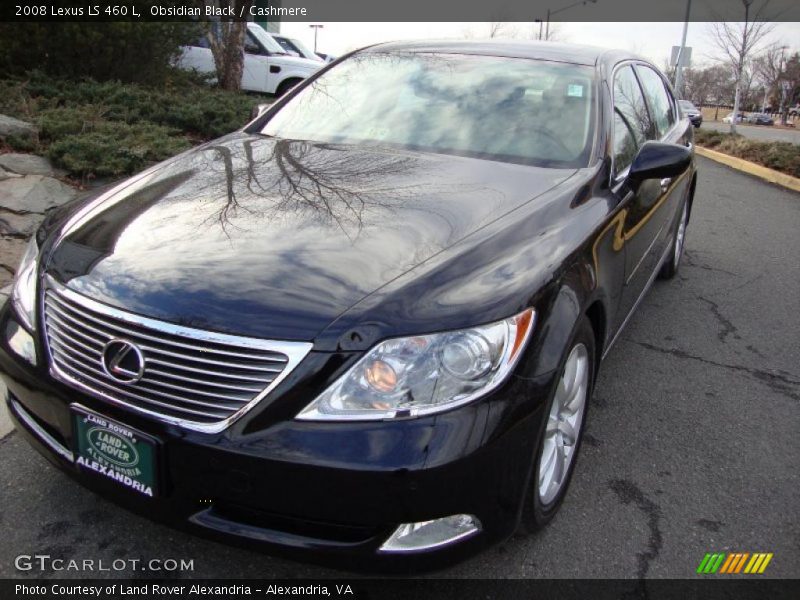 Obsidian Black / Cashmere 2008 Lexus LS 460 L