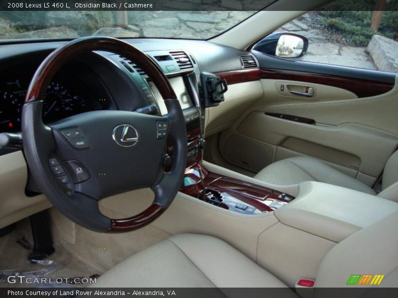  2008 LS 460 L Cashmere Interior