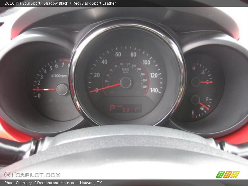  2010 Soul Sport Sport Gauges