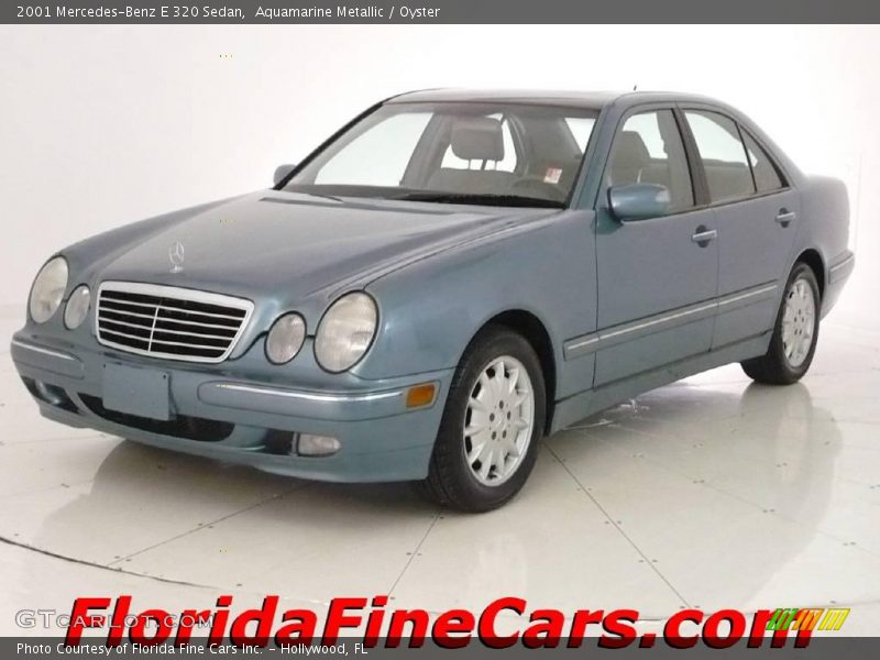 Aquamarine Metallic / Oyster 2001 Mercedes-Benz E 320 Sedan