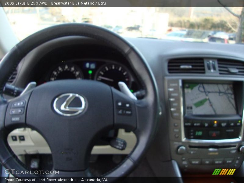 Breakwater Blue Metallic / Ecru 2009 Lexus IS 250 AWD