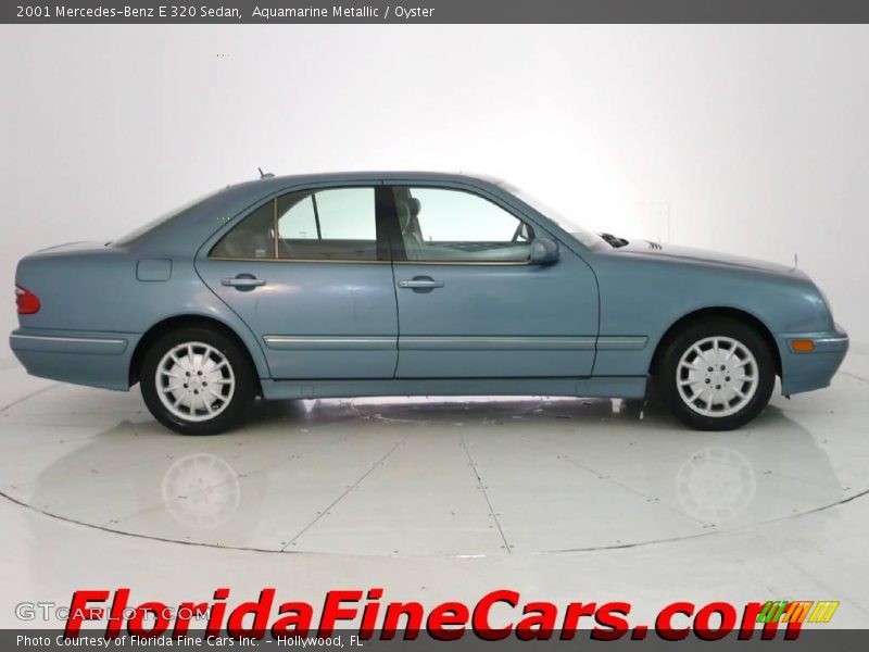 Aquamarine Metallic / Oyster 2001 Mercedes-Benz E 320 Sedan