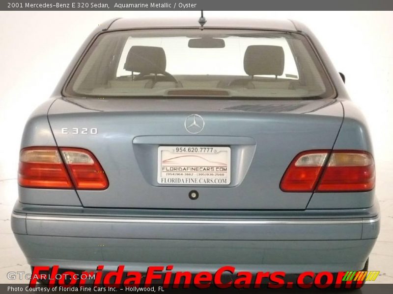 Aquamarine Metallic / Oyster 2001 Mercedes-Benz E 320 Sedan