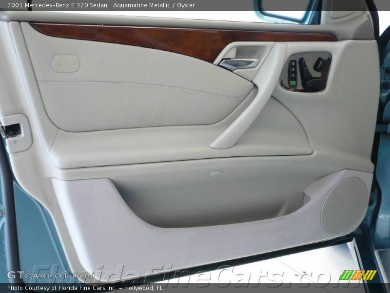 Aquamarine Metallic / Oyster 2001 Mercedes-Benz E 320 Sedan