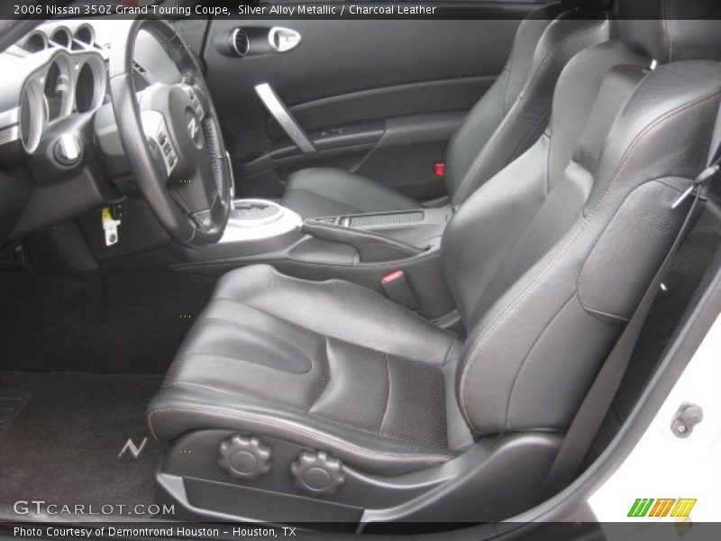  2006 350Z Grand Touring Coupe Charcoal Leather Interior
