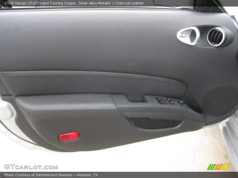 Silver Alloy Metallic / Charcoal Leather 2006 Nissan 350Z Grand Touring Coupe