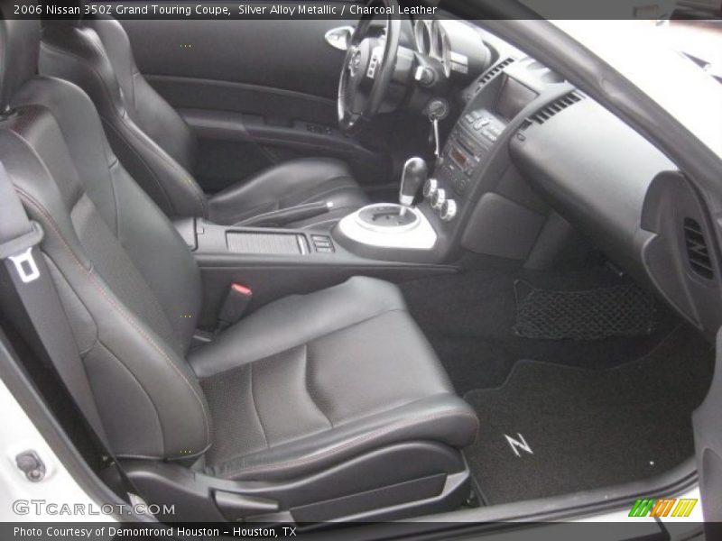  2006 350Z Grand Touring Coupe Charcoal Leather Interior