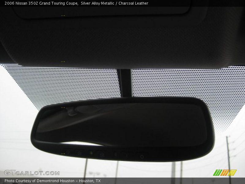 Silver Alloy Metallic / Charcoal Leather 2006 Nissan 350Z Grand Touring Coupe