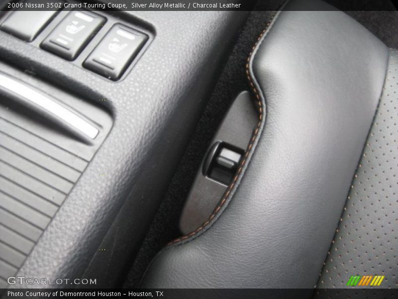 Silver Alloy Metallic / Charcoal Leather 2006 Nissan 350Z Grand Touring Coupe