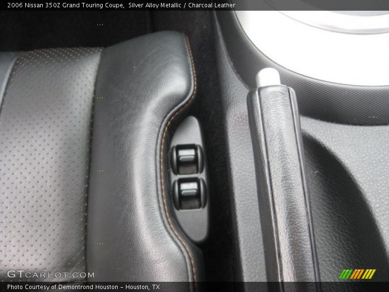 Silver Alloy Metallic / Charcoal Leather 2006 Nissan 350Z Grand Touring Coupe