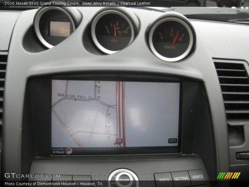 Silver Alloy Metallic / Charcoal Leather 2006 Nissan 350Z Grand Touring Coupe