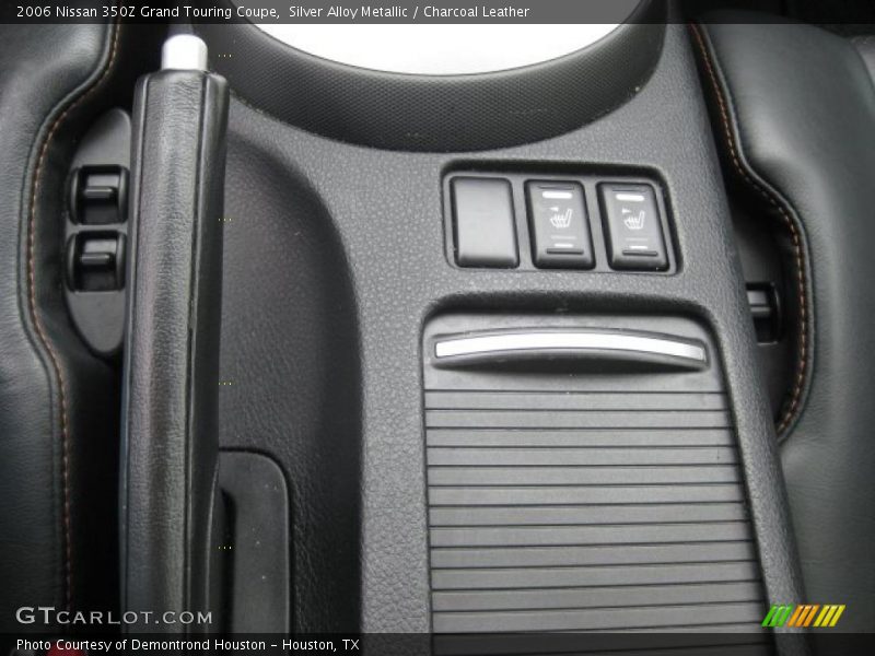 Silver Alloy Metallic / Charcoal Leather 2006 Nissan 350Z Grand Touring Coupe