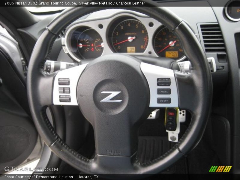 Silver Alloy Metallic / Charcoal Leather 2006 Nissan 350Z Grand Touring Coupe