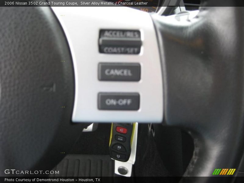 Silver Alloy Metallic / Charcoal Leather 2006 Nissan 350Z Grand Touring Coupe