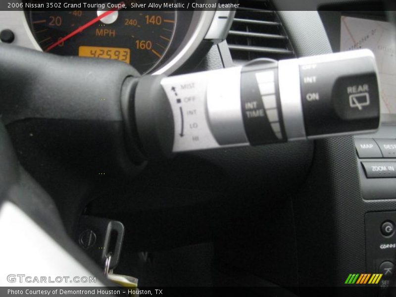 Silver Alloy Metallic / Charcoal Leather 2006 Nissan 350Z Grand Touring Coupe