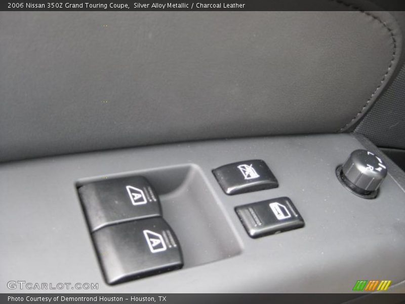 Silver Alloy Metallic / Charcoal Leather 2006 Nissan 350Z Grand Touring Coupe
