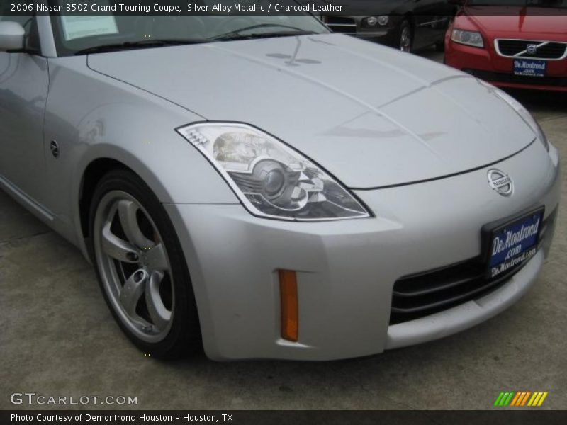Silver Alloy Metallic / Charcoal Leather 2006 Nissan 350Z Grand Touring Coupe