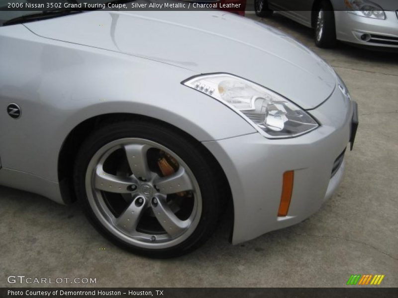 Silver Alloy Metallic / Charcoal Leather 2006 Nissan 350Z Grand Touring Coupe