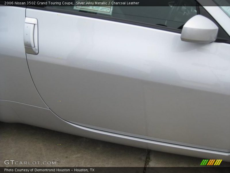 Silver Alloy Metallic / Charcoal Leather 2006 Nissan 350Z Grand Touring Coupe