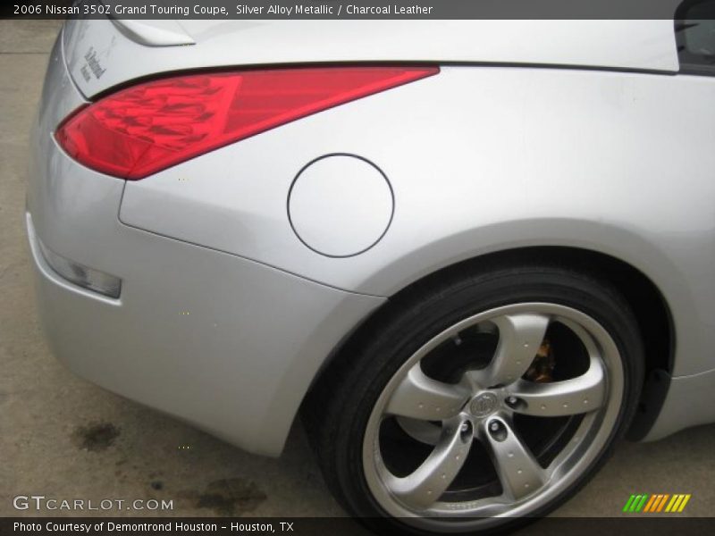 Silver Alloy Metallic / Charcoal Leather 2006 Nissan 350Z Grand Touring Coupe