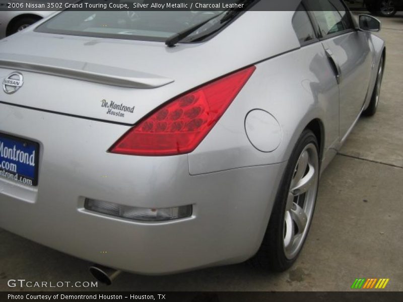 Silver Alloy Metallic / Charcoal Leather 2006 Nissan 350Z Grand Touring Coupe