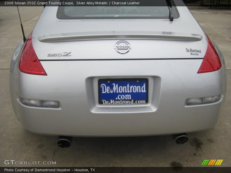 Silver Alloy Metallic / Charcoal Leather 2006 Nissan 350Z Grand Touring Coupe