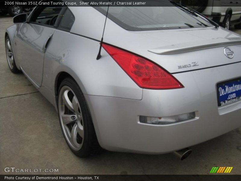 Silver Alloy Metallic / Charcoal Leather 2006 Nissan 350Z Grand Touring Coupe