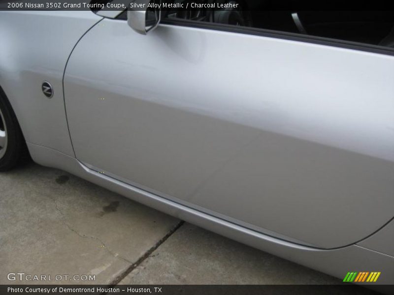 Silver Alloy Metallic / Charcoal Leather 2006 Nissan 350Z Grand Touring Coupe
