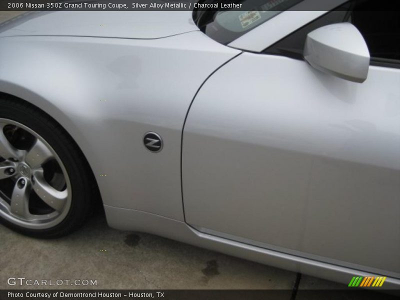 Silver Alloy Metallic / Charcoal Leather 2006 Nissan 350Z Grand Touring Coupe