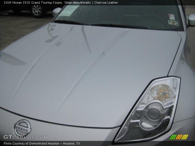 Silver Alloy Metallic / Charcoal Leather 2006 Nissan 350Z Grand Touring Coupe