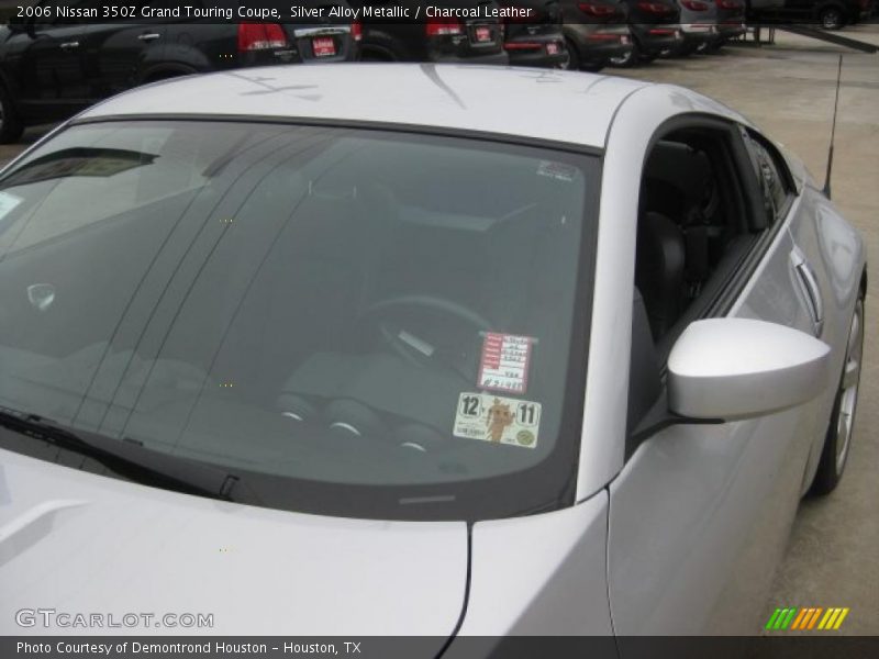 Silver Alloy Metallic / Charcoal Leather 2006 Nissan 350Z Grand Touring Coupe