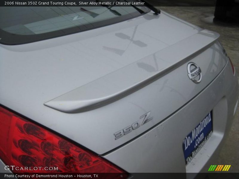 Silver Alloy Metallic / Charcoal Leather 2006 Nissan 350Z Grand Touring Coupe