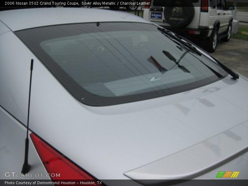Silver Alloy Metallic / Charcoal Leather 2006 Nissan 350Z Grand Touring Coupe